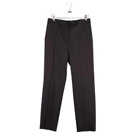 Andrew GN Schwarze gerade Hose Schwarz