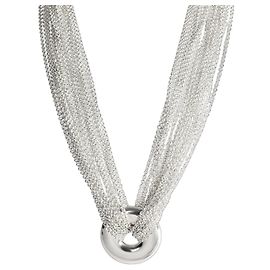 Tiffany & Co. Sterling Silver  Multi-Strand Circle Necklace Other