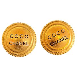 Autre Marque Orecchini a clip dorati Coco Chanel Altro
