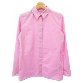 Hermès Camisa de algodão Hermes Rosa