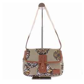 Autre Marque Bolsa de tecido estampada MAISON KITSUNÉ Bege Bege