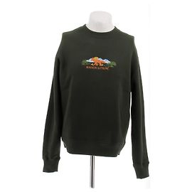 Autre Marque Felpa MAISON KITSUNÉ verde in cotone M Nero