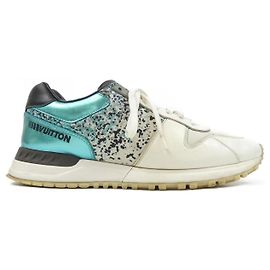 Run Away Sneakers von Louis Vuitton Weiß Grün