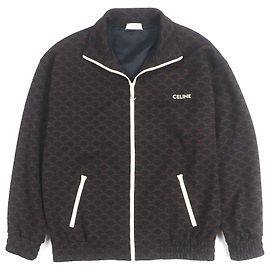 Céline CELINE Polyesterjacke Braun Dunkelbraun