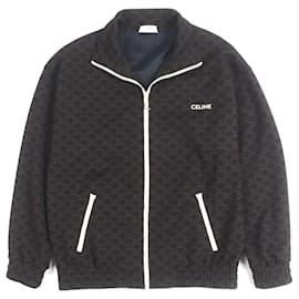 Céline CELINE Polyester Jacket Brown Dark brown