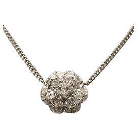 Collana Chanel Camelia Coco Mark Argento