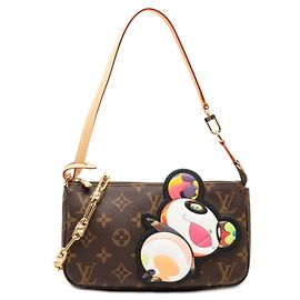 Monogramm Panda Pochette Accessoires Louis Vuitton Braun
