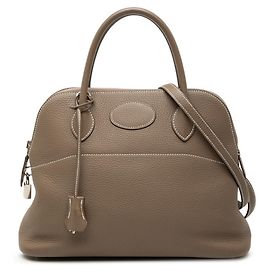 Hermès Hermes Bolide 31 Handbag Grey Taupe