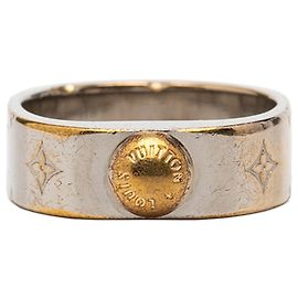 Louis Vuitton Nanogram Ring Silber Golden