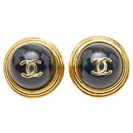 Pendientes redondos Coco Mark de Chanel Dorado
