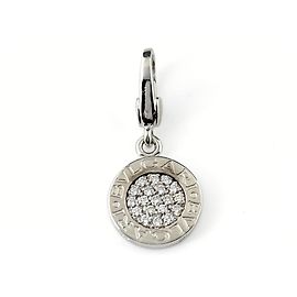 Bulgari Bvlgari Bvlgari Anhänger mit Diamant Silber
