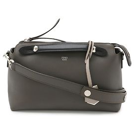Fendi By The Way Medium Handbag/Shoulder Bag Brown Black