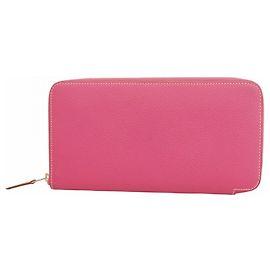 Carteira Longa Azap Hermès Rosa