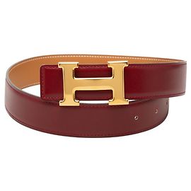 Hermès Hermes Constance H-Belt Red Beige
