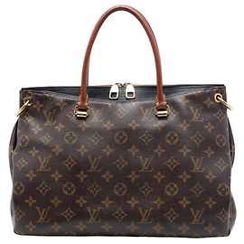 Louis Vuitton Borsa Pallas MM Monogramma Marrone Marrone