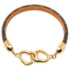 Louis Vuitton Brown Monogram Say Yes Bracelet Brown