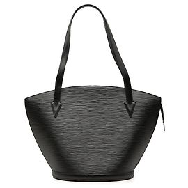 Louis Vuitton Saint Jacques GM in Epi Nero con Tracolla Lunga Nero