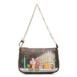 Mini Pochette Accessoires Vivienne a Parigi Monogramma Marrone Louis Vuitton Marrone