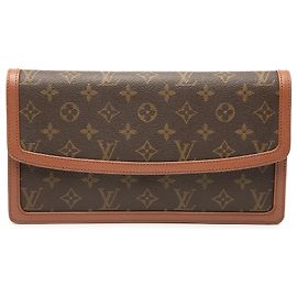 Pochette Dame GM Monogramma Marrone Louis Vuitton Marrone