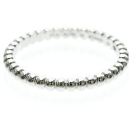 Anillo Mini Perle Van Cleef & Arpels Plata