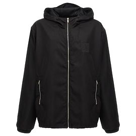 Givenchy Corta-vento de nylon Preto