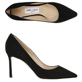 Jimmy Choo Romy 85 Pumps Black Suede Black