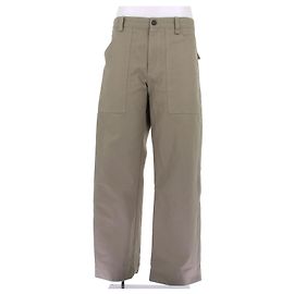 Autre Marque MAISON KITSUNE Khaki Cotton Pants Size 40 Khaki