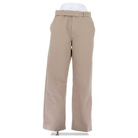 Autre Marque MAISON KITSUNE Beige Cotton Pants Size 40 Beige
