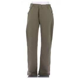 Autre Marque Pantalones de jogging verdes de algodón Caqui