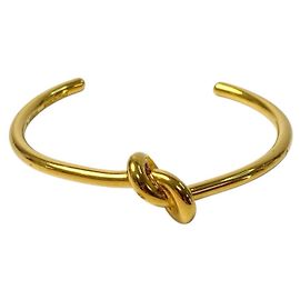 Céline Bracciale charm extra-sottile Celine Knot D'oro