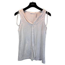 Canotta in cotone Pima e modal bianco Helmut Lang Bianco