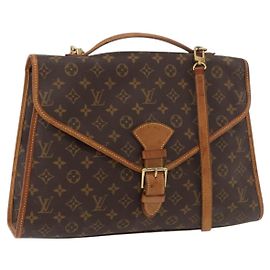 LOUIS VUITTON Bolsa de Mão Monogram Beverly M51121 LV Auth 176157 Monograma