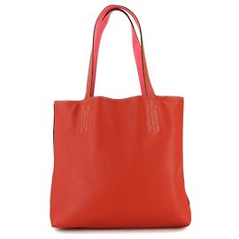 Sac à main Hermès Double Sens 28 Rouge