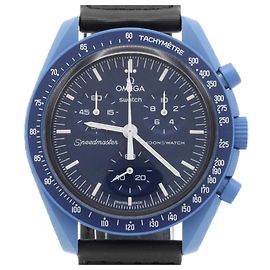 Autre Marque Reloj de cuarzo biocerámico Swatch x Omega Misión a Saturno Otro