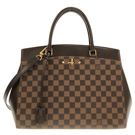 Bolsa de mão Damier Rivoli Louis Vuitton Damier ebene