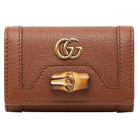 Gucci Bamboo Line 6-Key Case Brown