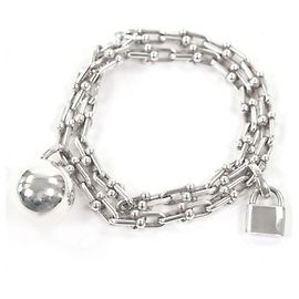 Tiffany & Co Tiffany HardWear Small Wrap Bracelet Silvery