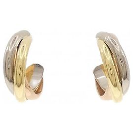 Pendientes pequeños Trinity Half Hoop de Cartier Otro