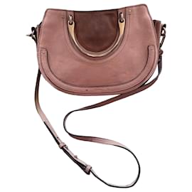 Bolsa de couro Chloé Pixie Bege