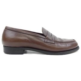 Autre Marque Baskets en cuir Martinique Marron