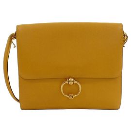 Hermès Sac à épaule Hermes Sequane en Cuir Chevre Mysore Jaune