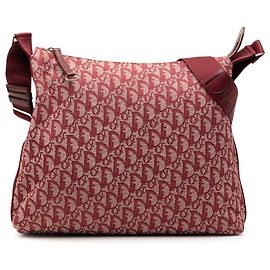 Bolsa transversal em lona Trotter Diorissimo vermelha da Dior Vermelho