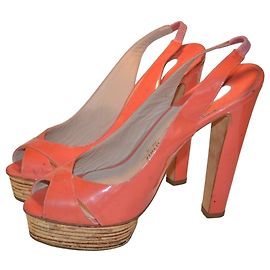 Le Silla sandals pink patent leather size 40 Pink