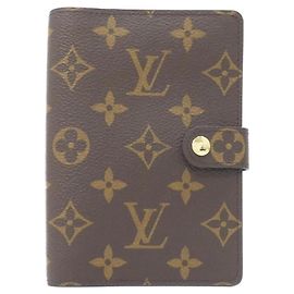 Louis Vuitton Monogram Agenda PM R20005 Organizer Brown