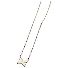Chaumet Collana Liens Diamante e Madreperla Bianca Oro Rosa D'oro
