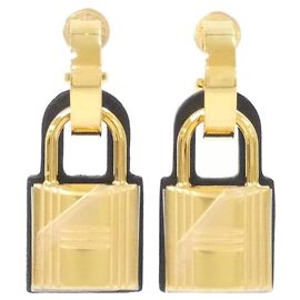 Boucles d'oreilles O'Kelly d'Hermès Noir