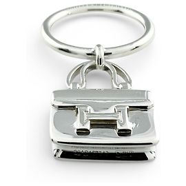 Hermès Amulette Constance Ring Silber