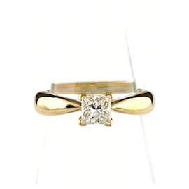 Van Cleef & Arpels Yellow Gold Diamond Band Ring Yellow