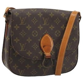 LOUIS VUITTON Monogram Saint Cloud GM Shoulder Bag M51242 LV Auth BA12040 Monogram