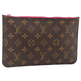 LOUIS VUITTON Monogram Neverfull MM Pouch Accessory Pouch LV Auth 176549 Monogram